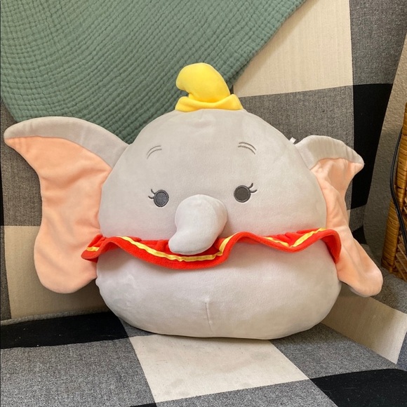 Dumbo squishmallow like new stuffie - Picture 1 of 6